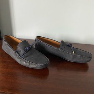 Men’s Bobbies Paris Driving Loafer Moccasin Size 12 EU 46 Navy Blue